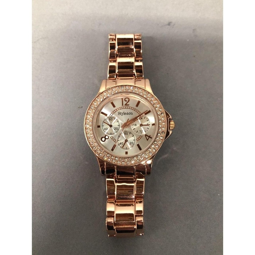 Style & Co Ladies Rhinestone Watch